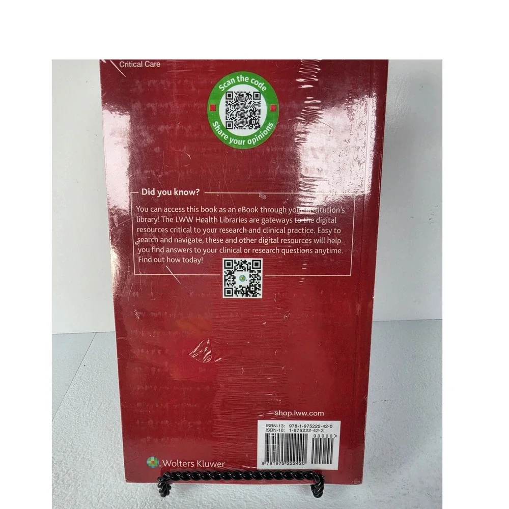 Marino's The Little ICU Book 3rd Edition Galvagno Sing Wolters Kluwer New Sealed